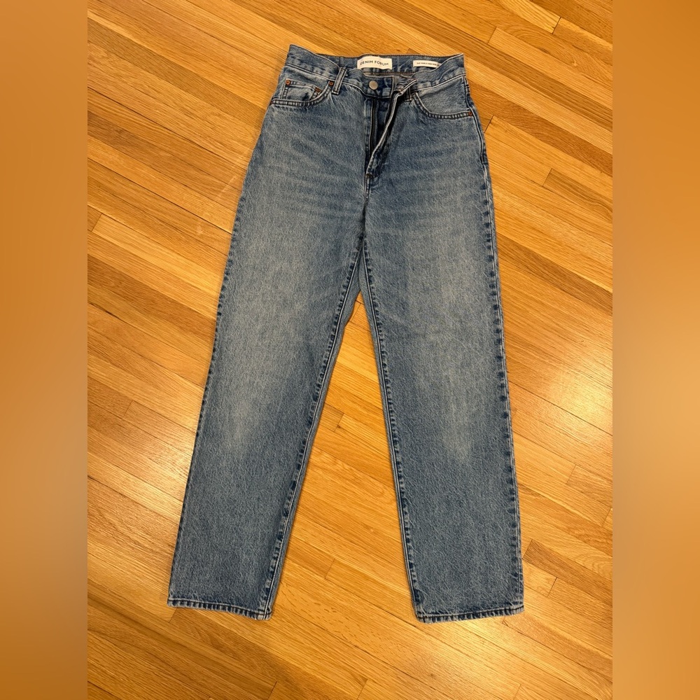 Aritzia Denim Forum Marlo High Rise Loose Jeans: Size 24, 30L